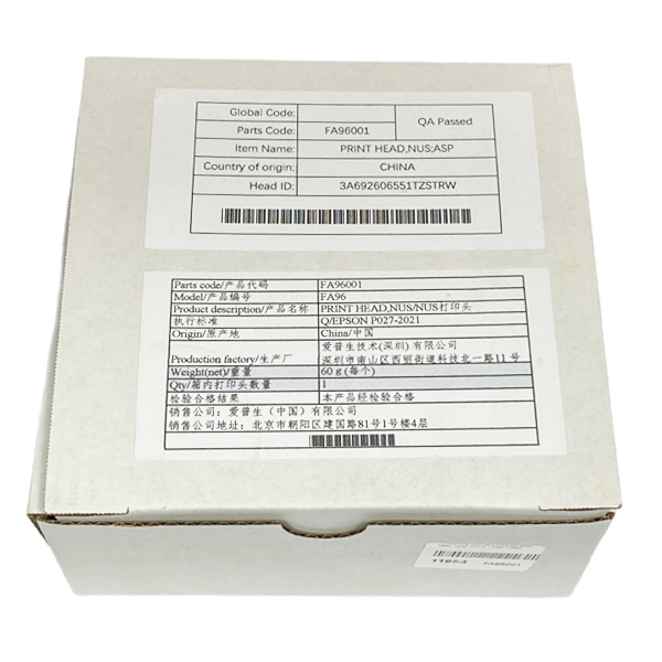 (FA96001) Печатающая головка для Epson L8050, L8058, L18050, L18500, L18508